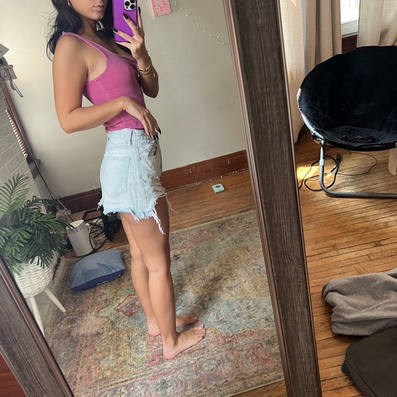 Pacsun Ultra High Rise Vintage Jean Shorts - Picture 3 of 4